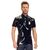 Camasa Latex Look pentru Barbati Black Level - Negru - vedere frontala