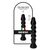 Dildo Anal Toyz4Lovers "Gaio Black" 13 cm - Negru