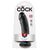 Dildo Pipedream "King Kock" 20,3 cm - Negru