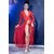 Set Neglije si Tanga  Sexi Chilirose - Rosu - vedere frontala
