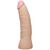 Dildo StrapOn Doc Johnson Vac-U-Lock 7" UR3 Thin Dong White - vedere frontala
