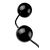 Bile Vaginale Kegel Fantasy "Latex Fantasy" 21 cm - Negru