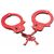 Catuse Pipedream "Fetish Fantasy Designer Cuffs" Rosu