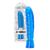 Dildo Transparent Toyz4Lovers "Gigant" 26,5 cm - Albastru