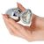 Plug anal Toyz4Lovers Heart Jewel, cristal transparent in forma de inima, tinut in mana