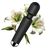 Vibrator Stimulator HAOOY »Senzual« 20 cm - Negru