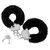 Catuse Plus Loving Joy "Furry Handcuffs" Negru