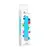 Vibrator Luminous »Eleni« 14 cm - Turcoaz