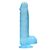 Dildo Jelly Realrock "Crystal Clear" 17 cm - vedere frontala