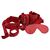 Set Bondage Loving Joy "Beginner’s" 8 piese - Rosu