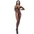 Bodystocking Plasa One Touch Rimes - Negru