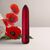 Vibrator RO 90, Rocks-Off, Glont Reincarcabil USB, Poppy Red, 16 Vibratii
