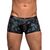 Pantaloni scurti,Male Power,Strappy Short, Blue/Black, detalii din piele