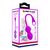 Bile Vaginale cu Telecomanda din Telefon, Elvira - Purple