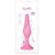 Plug Anal cu Ventuză Negru, Glamy, 15 cm, roz, (L)