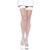 Ciorapi albi plasa, Leg Avenue, S-L