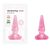 Dop anal Charmly Slim Butt Plug, 9 cm, Roz