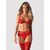 Lenjerie Intima Obsessive Set Heartina - Rosu