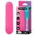 Mini vibrator bullet Stefan Pretty Love Roz Fucsia - vedere frontala