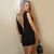 Rochie sexy Chilirose CR-3216 neagra