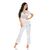Set Pijama Beauty Night Fashion Missy - satin alb