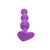 Dildo Triple Beaded Probe Pink - vedere frontala