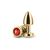 Plug Anal NS Novelties Rear Assets Petite Auriu - imagine principala