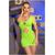 Lenjerie sexy, Rochie decupata Chilirose, material 4D, Verde