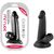 Dildo realistic VCSNOVELTY Mr.Rude, negru, 16cm