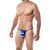 Chiloti Cut4men - G-string Provocative Albastru Metalic Sky