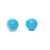 Bile Vaginale Duo Balls Albastru, bile Geisha duble conectate prin snur de recuperare