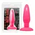 Anal plug conic TPE roz 15cm diametru 4cm baza ventuza vedere principala