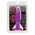 Anal plug conic TPE violet 13.5cm diametru 4cm baza ventuza vedere principala