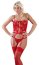 Set Lenjerie intima sexy femei, Rosu, 4 piese - detaliu design