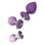 Set 3 Dopuri Anale Pipedream »Fantasy For Her«, Little Gems Trainer - violet