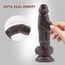 Dildo Chisa Novelties "Fashion Dude" 22 cm - Negru- dubla_densitate