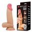 Dildo Ultrarealistic Sliding Skin Natural Baile, TPR, flexibil, [19cm x 4.4cm]