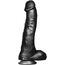 Dildo Realistic XXL Twizted Falcon Negru, 31cm