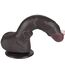Dildo Dubla Densitate cu strat dublu glisant de 19.5cm, Negru
