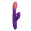 Vibrator Ultimate Thrusting Clit Stimulate-Her cu impingere si functie de incalzire, 23,5 cm.
