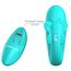Vibrator hands-free Pretty Love Remi Thrusting - Aqua - Turcoaz -telecomanda wireless