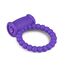 Inel penis vibrator Easytoys mov - compartiment baterie deschis