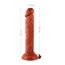 Dildo Realistic Mr Rude 23 cm, Piele naturala - dimensiuni