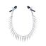 Cleme mameloane Exclusive Nipple Clamps No.10, lant cu franjuri de tepusi metalice