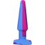 Groovy Silicone Anal Plug, 12,7 cm, Berry - detaliu