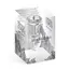 Angel Plug Anal Argent Bijou Clear XS - Hidden Eden