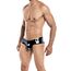 Slip Barbatesc CUT4MEN Cheeky Skai, Negru, profil