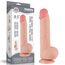 Dildo realist Lovetoy Sliding Skin 9.5 inch natural langa cutia originala de vanzare