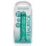 Dildo Realistice REALROCK Straight Suction Cup - Verde Transparent, 18cm