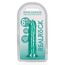 Dildo Realistic REALROCK Suction Cup 6'' Verde Transparent